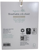 Shop Naturepedic Organic Cotton Crib Sheets, Cream at GoodBuy Gear