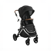 Shop Mockingbird Single 3.0 Stroller, 2025, Black Windowpane, Silver with Penny Leather at GoodBuy Gear