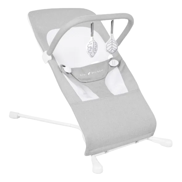 Shop Baby Delight Highland Bouncer, Pebble Grey at GoodBuy Gear