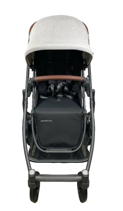 UPPAbaby CRUZ V2 Stroller, 2024, Anthony(White and Grey Chenille) HIDDEN REPLACEMENT #386459-Strollers-GoodBuy Gear