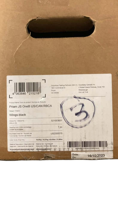 Shop Cybex PRIAM Stroller, 2023, Wings By Jeremy Scott, Gold at GoodBuy Gear