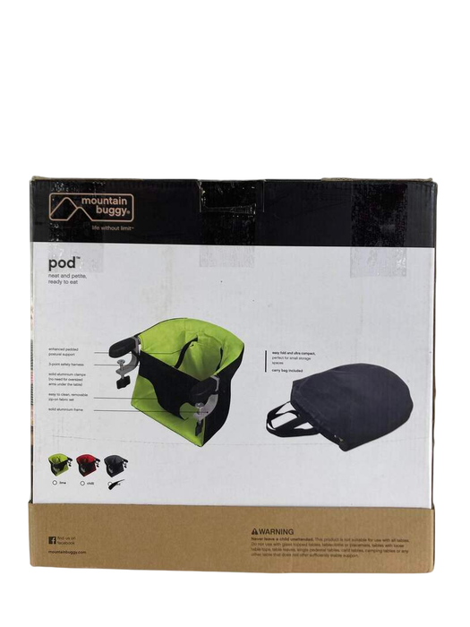 Shop Mountain Buggy Pod Clip-On High Chair, Flint at GoodBuy Gear