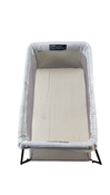 Shop BabyBjorn Travel Crib Light Bundle with Fitted Sheet, Silver at GoodBuy Gear