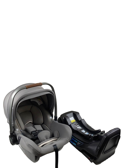 used Nuna PIPA Lite R Infant Car Seat, Granite, 2021