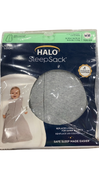Shop Halo Cotton Sleepsack, Heather grey, Medium at GoodBuy Gear