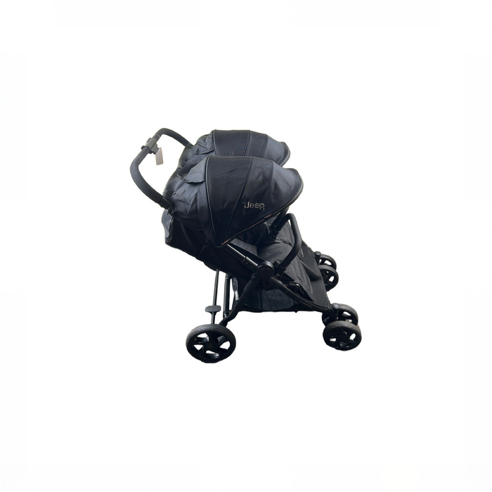 Shop Jeep Destination Ultralight Side x Side Double Stroller, 2025, Midnight at GoodBuy Gear