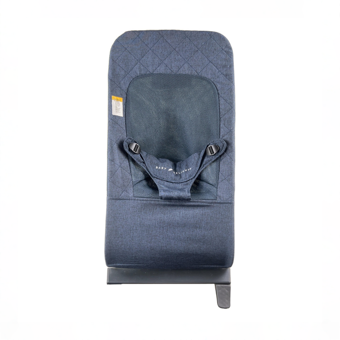 Shop Baby Delight Alpine Deluxe Portable Bouncer, Quilted Indigo at GoodBuy Gear
