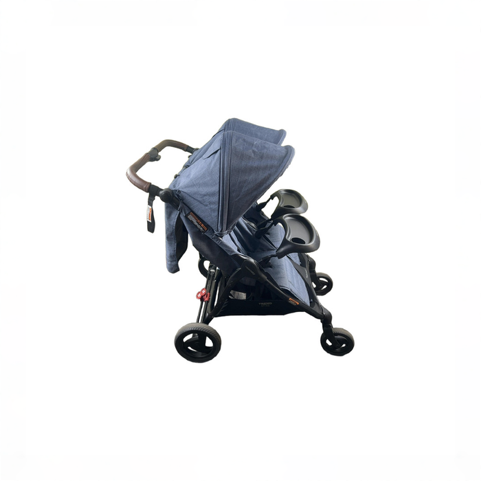 Shop DRAFT - Valco Baby Snap Duo Trend Double Stroller, 2025, denim at GoodBuy Gear
