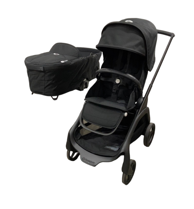 Bugaboo Dragonfly Bassinet and Seat Stroller, Midnight Black, Midnight Black, Black, 2023