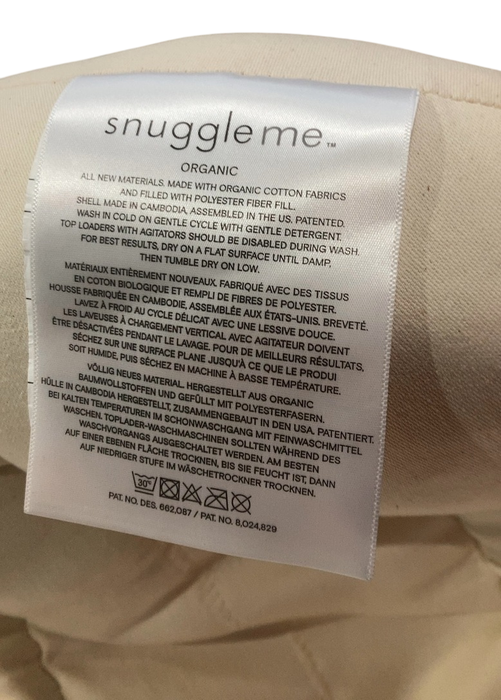 Shop Snuggle Me Organic Infant Lounger, Natural at GoodBuy Gear
