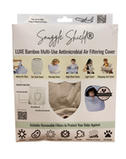Shop Snuggle Shield LUXE Protection Bamboo Multi Use Antimicrobial Infant Car Seat/Nursing Cover, Bamboo, Tan Sand at GoodBuy Gear