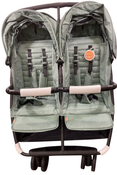 Shop Zoe The Twin V2 Double Stroller, Forest, 2024 at GoodBuy Gear