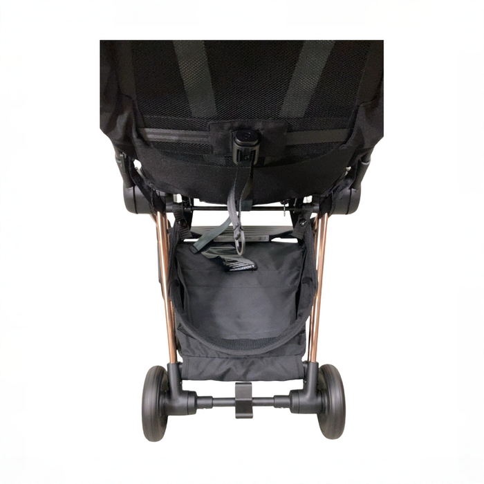Shop Cybex Coya Stroller, 2024, Rose Gold, Sepia Black at GoodBuy Gear