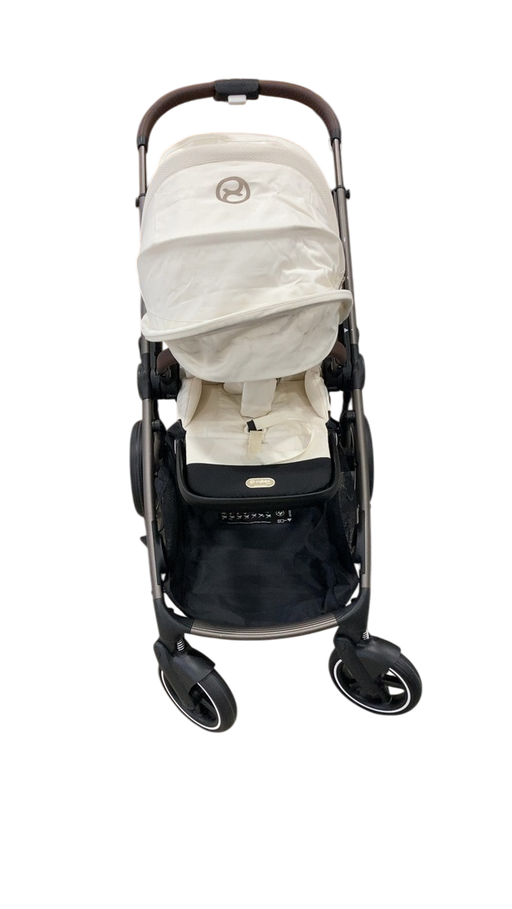 Shop Cybex Gazelle S Modular Stroller, 2023, Seashell Beige, Taupe Frame at GoodBuy Gear