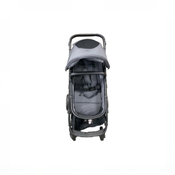 Shop Mompush Meteor 2 Stroller, 2025, Black Frame, Grey at GoodBuy Gear