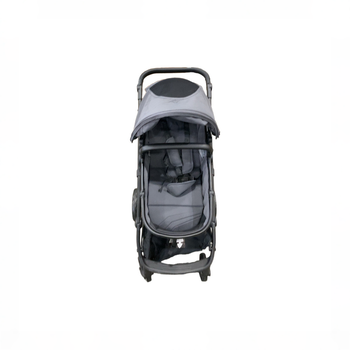 Shop Mompush Meteor 2 Stroller, 2025, Black Frame, Grey at GoodBuy Gear