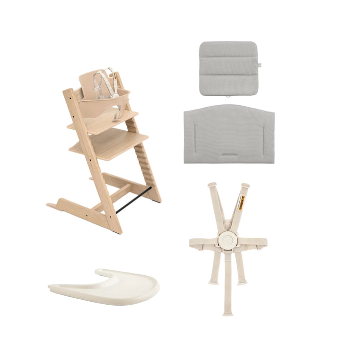 Stokke Tripp Trapp Complete High Chair, Natural, Natural 2.0, Anthracite