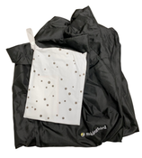 Shop Mockingbird Single to Double 2.0 Stroller, 2024, Black, Silver With Penny Leather, Watercolor Drops at GoodBuy Gear