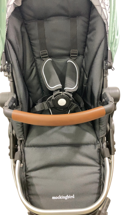 Shop Mockingbird Single 2.0 Stroller, Sage, Windowpane, Silver With Penny Leather, 2025 at GoodBuy Gear