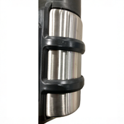 Shop Woom GLUG Stainless Steel Bottle + Bottle Cage, Stainless at GoodBuy Gear