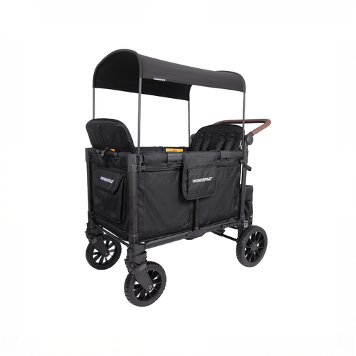 Shop Wonderfold W4 Luxe Pro Stroller Wagon, 2026, Jet Black at GoodBuy Gear