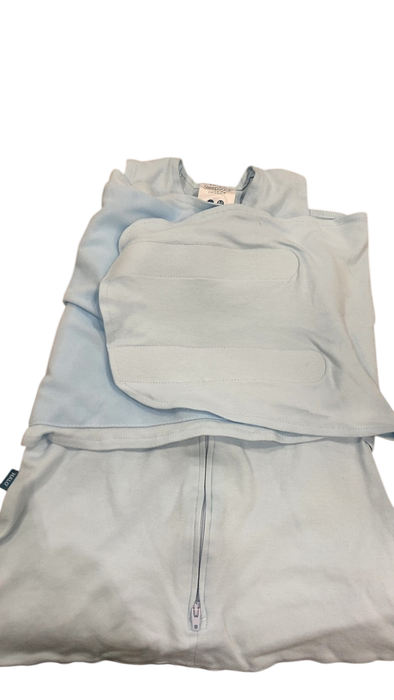 Shop Halo Micro-Fleece Swaddle, Baby Blue, Newborn at GoodBuy Gear