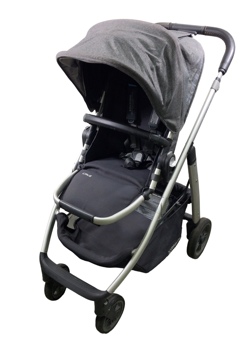 uppababy cruz charcoal UPPAbaby CRUZ Stroller, 2017, Jordan (Charcoal Melange)