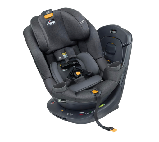 Shop Chicco Fit360 Cleartex Rotating Convertible Car Seat, 2025, Base Model, Carbon/Grey at GoodBuy Gear