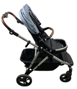Shop Mockingbird Single to Double 2.0 Stroller, 2024, Silver With Penny Leather, Sky, Windowpane at GoodBuy Gear
