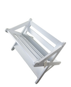 Shop Utex Kids Bookshelf with Caddy, White at GoodBuy Gear