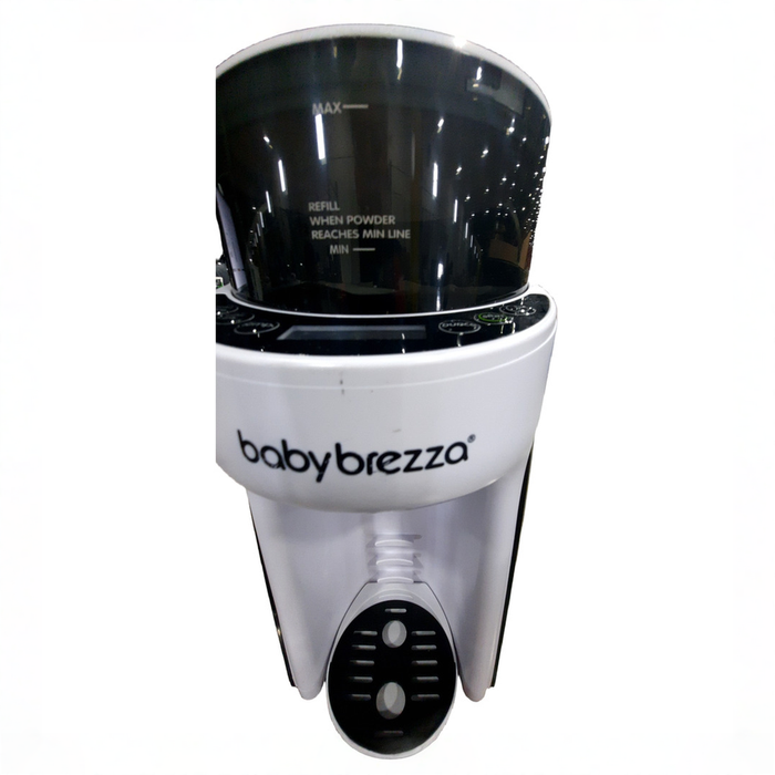 Shop Baby Brezza Formula Pro Advanced Baby Formula Dispenser, White on Black at GoodBuy Gear