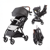 Shop Summer by Ingenuity 3D Quick Close CS+ Stroller, 2025, Gray at GoodBuy Gear