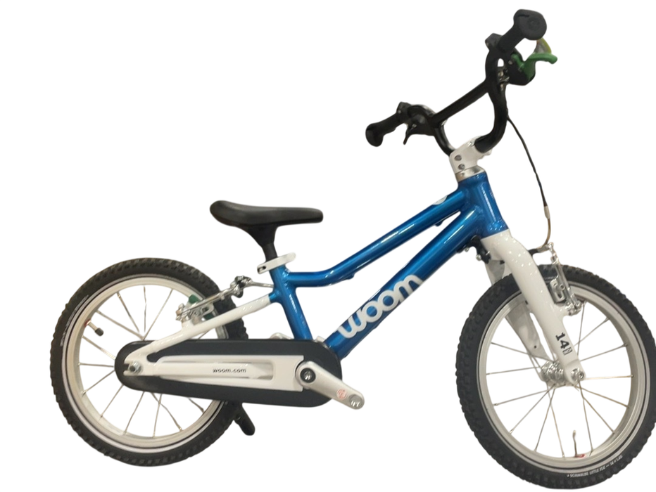 Shop Woom GO 2 Bike- 14”, Metallic Blue at GoodBuy Gear