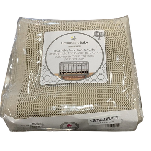 Shop Breathable Baby Mesh Crib Liner, Full Size/4 Sides, Sand Beach at GoodBuy Gear