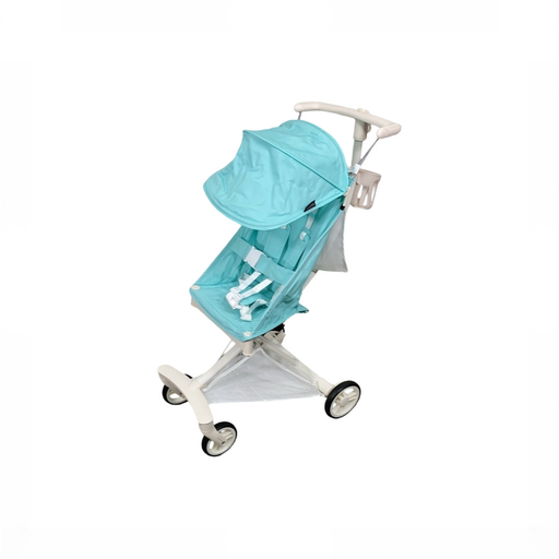 Shop Evolur Roamer Ultra Light Stroller, White Blue at GoodBuy Gear
