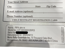 Shop Nuna Pipa Aire RX Infant Car Seat, Brushstroke Dot, 2024 at GoodBuy Gear