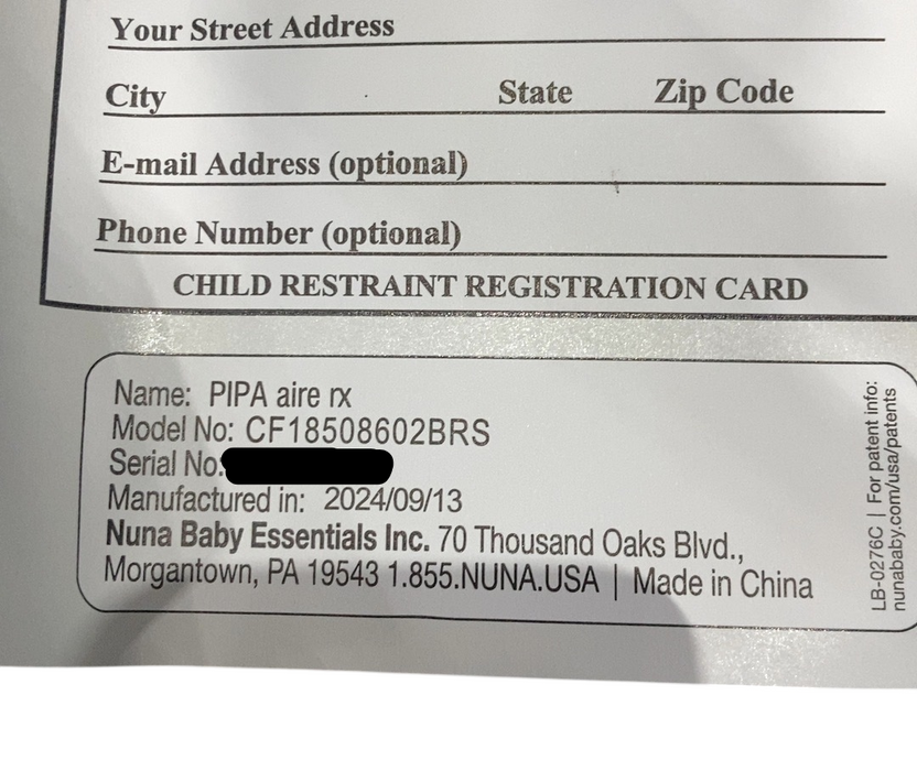 Shop Nuna Pipa Aire RX Infant Car Seat, Brushstroke Dot, 2024 at GoodBuy Gear