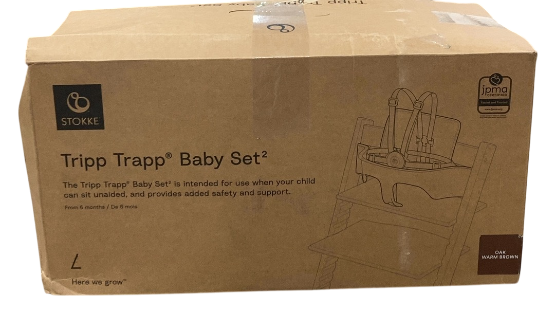 Shop Stokke Tripp Trapp Baby Set2, Oak Warm Brown at GoodBuy Gear