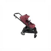 Shop Bugaboo Dragonfly Stroller, 2024, Black, Dark Cherry, Dark Cherry at GoodBuy Gear