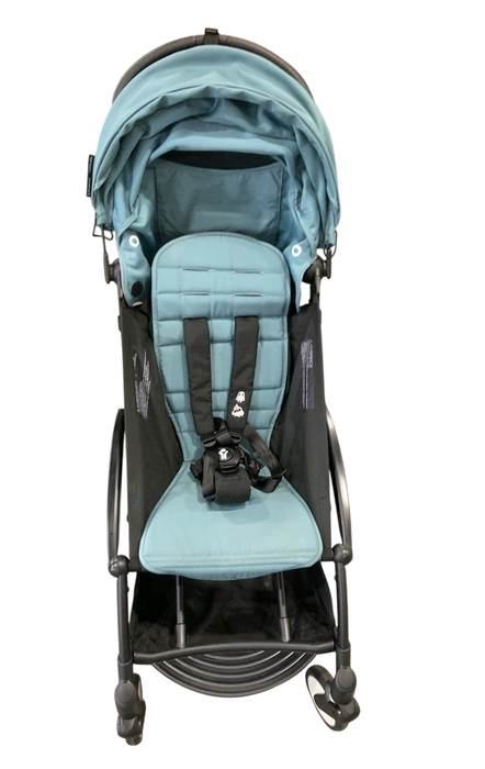 Shop Stokke YOYO3 Complete Stroller, 2025, Aqua, Black at GoodBuy Gear