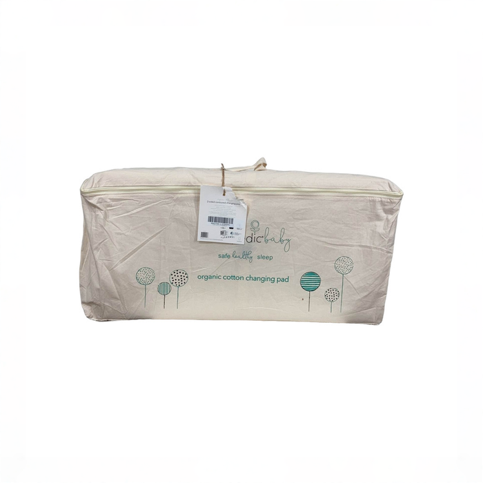 Shop Naturepedic Organic Cotton Changing Pad 2 Sided Contoured, Natural at GoodBuy Gear