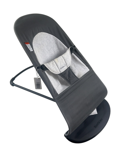 Shop BabyBjorn Bouncer Balance Soft, Black Frame, Dark Gray/Gray at GoodBuy Gear