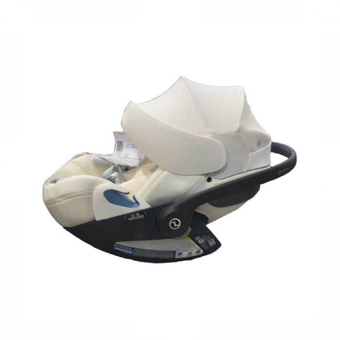 Shop Cybex Cloud T SensorSafe Infant Car Seat With Load Leg Base, Off White, 2026 at GoodBuy Gear
