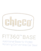 Shop Chicco Fit360 Rotating Convertible Car Seat Base, Anthracite, 2024 at GoodBuy Gear