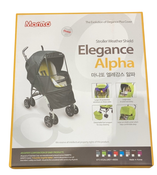 Shop Manito Elegance Alpha Stroller Weather Shield, Green at GoodBuy Gear