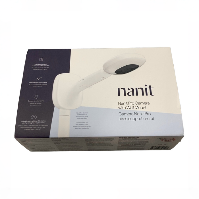 Shop Nanit Pro HD Baby Monitor with Wall Mount, White at GoodBuy Gear