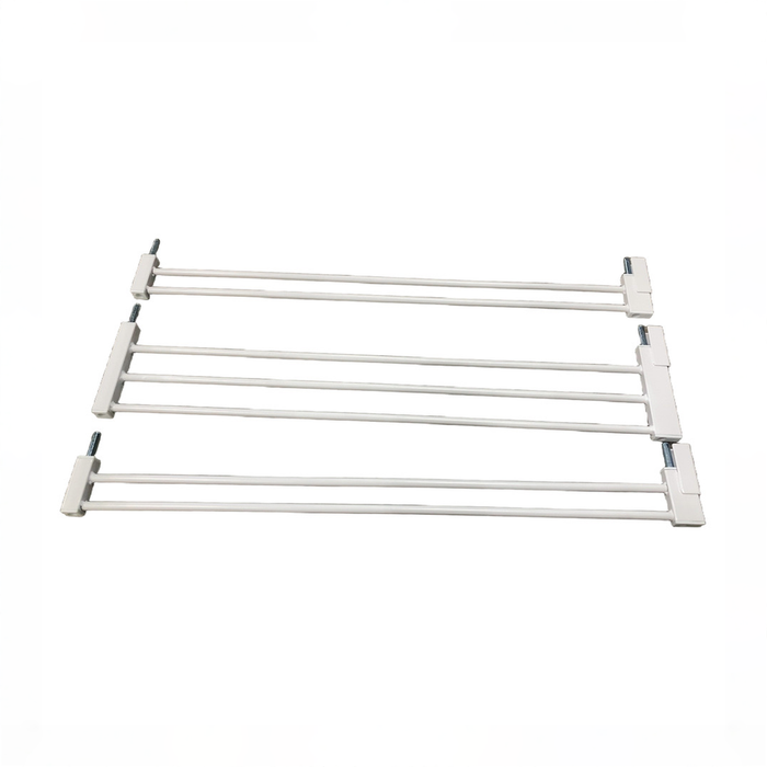 Shop Comfy Cubs Baby Safety Gate with 3 Extensions, White at GoodBuy Gear
