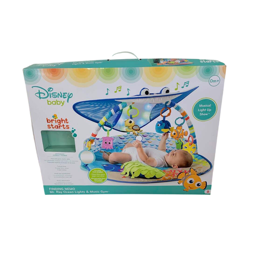 Shop Disney Baby Finding Nemo Mr. Ray Ocean Lights Activity Gym at GoodBuy Gear