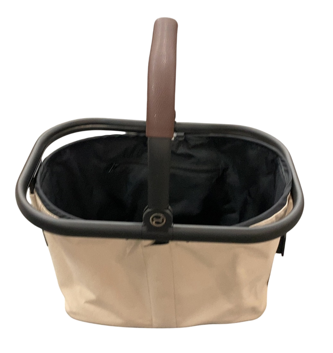 Shop Cybex e-Gazelle S Stroller, 2024, Almond Beige, Black at GoodBuy Gear