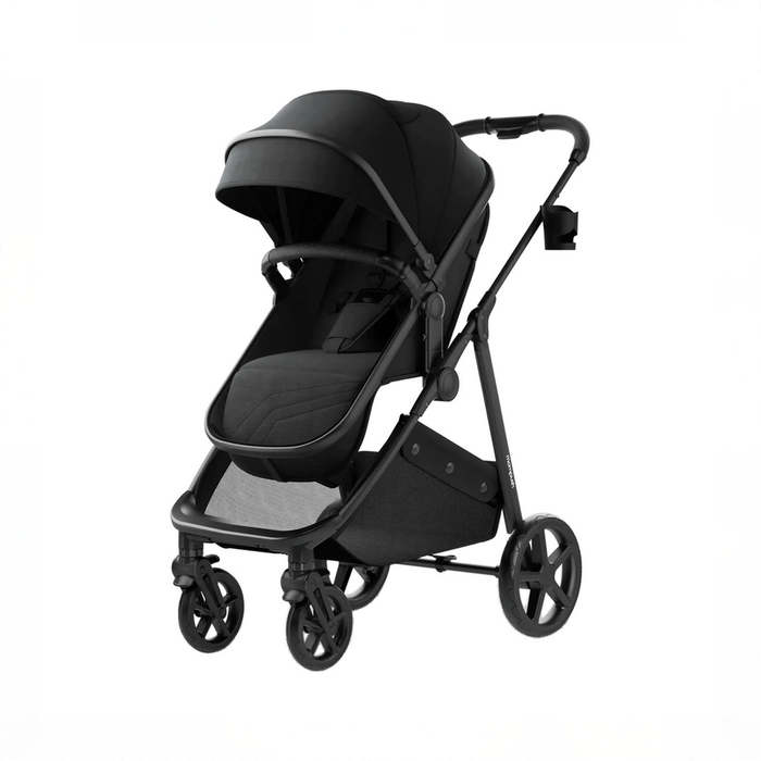Shop Mompush Wiz Stroller, 2025, Black at GoodBuy Gear